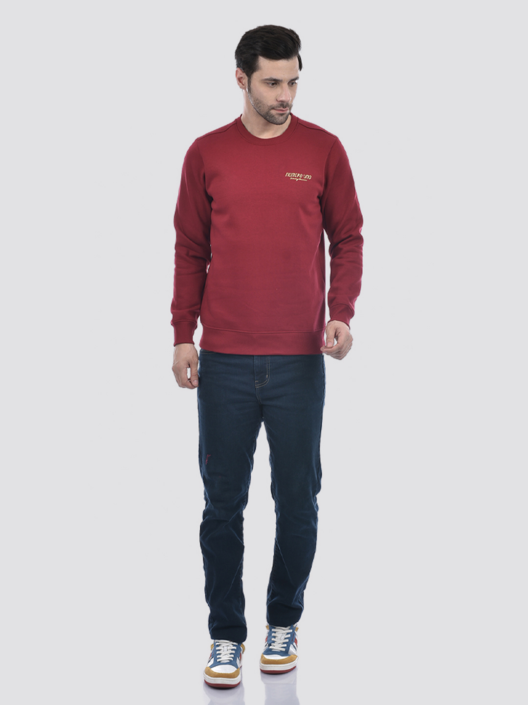 Numero Uno Men Dark Blue Slim Fit Sustainable Jeans